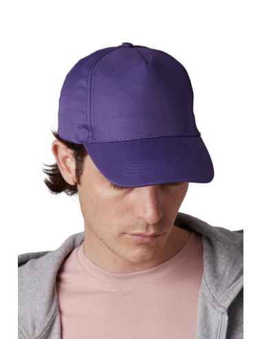 KUP-KP157-POLYESTER CAP - 5 PANELS